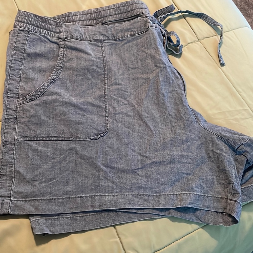 Chambray shorts from JCPenney. size 30W.